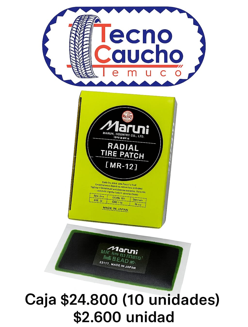 Parche Radial Maruni MR-12